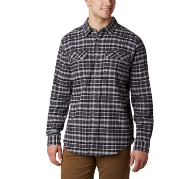 Columbia Flare Gun Stretch Flannel Big, Camisa Grises Oscuro Para Hombre | 497201-YFB